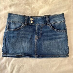Blue Denim Skirt